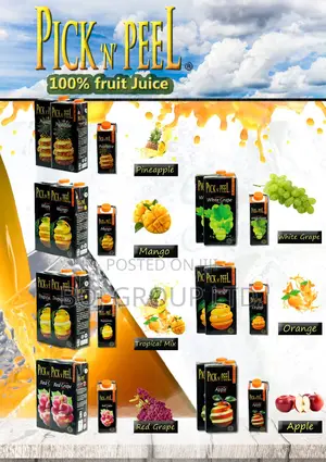 Pick 'N' Peel Fruit Juice and Beverages