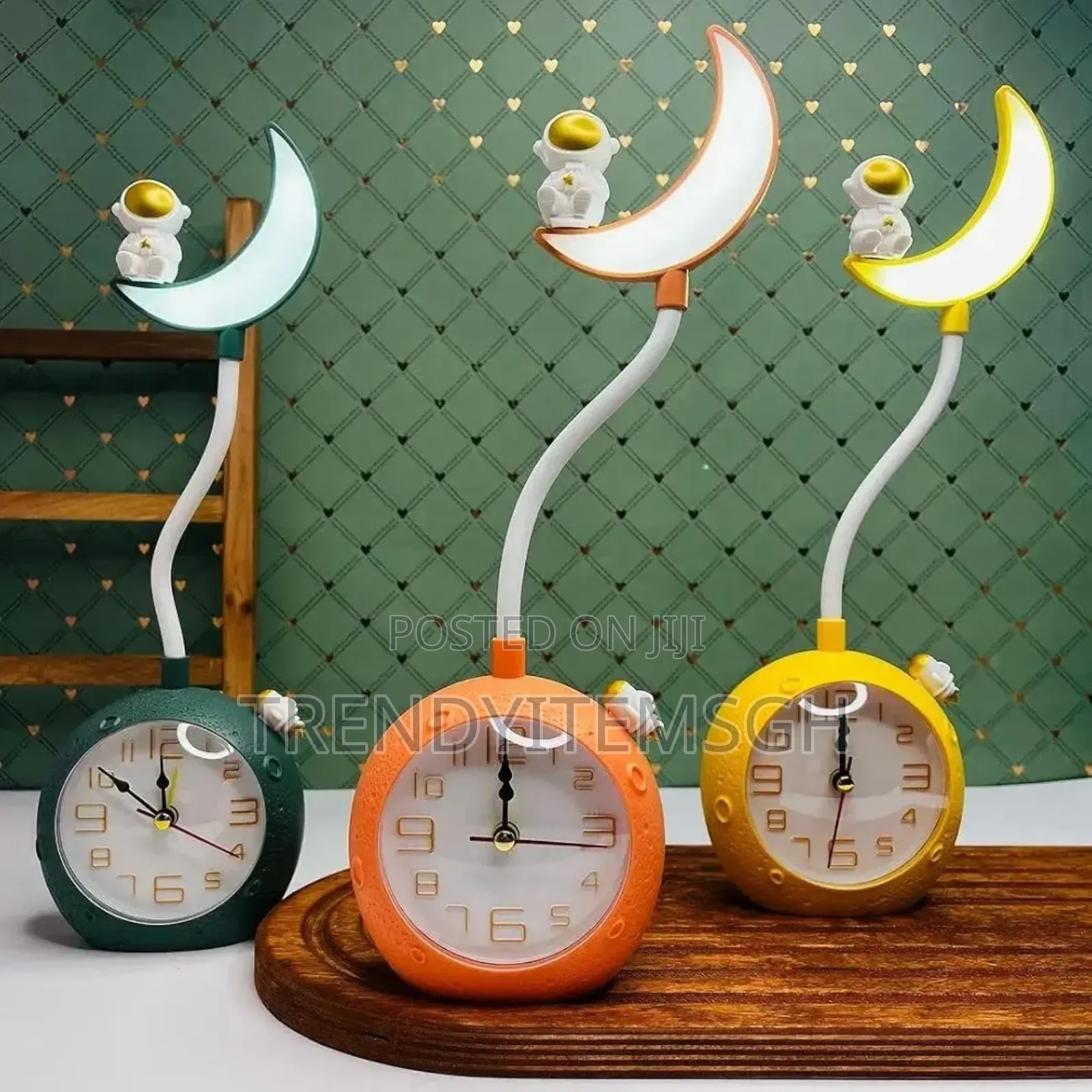Moon Alarm Clock With Light