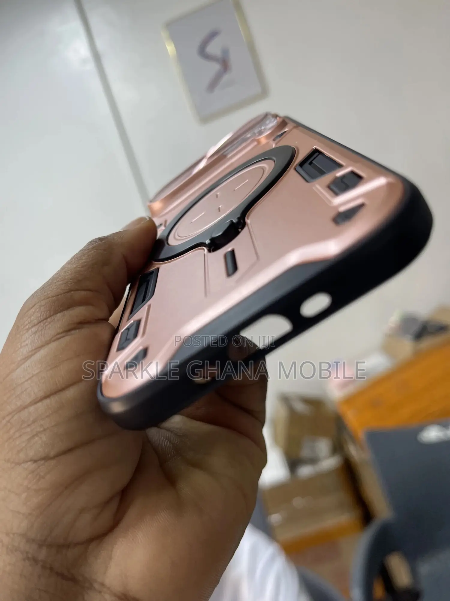 iPhone 17 Air Protective Case (Rose Gold)