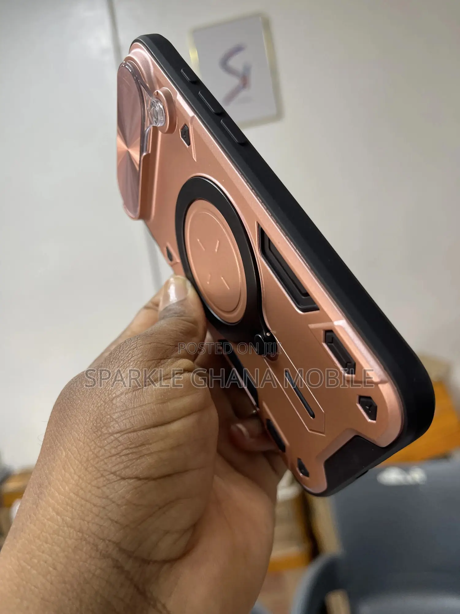 iPhone 17 Air Protective Case (Rose Gold)