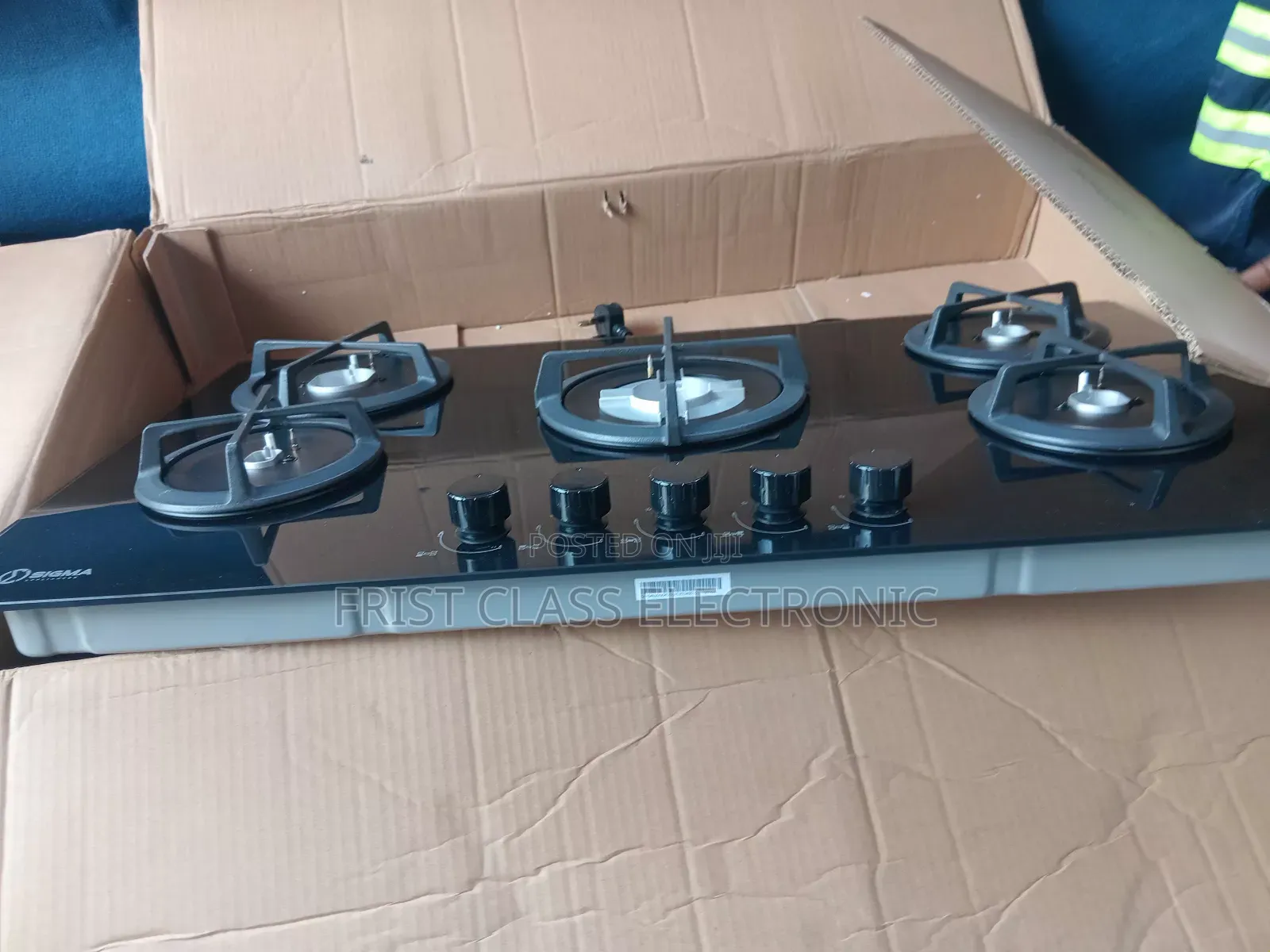 Sigma Built-in Gas Hob With High-Efficiency Burners