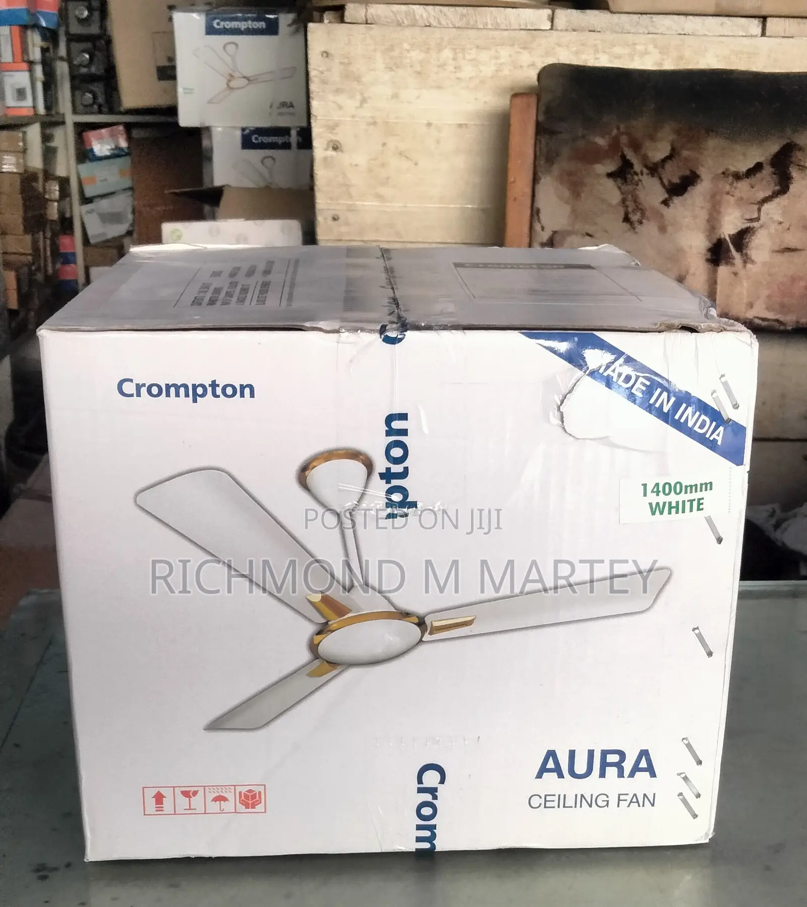 Crompton Aura Ceiling Fan-Delivery Available