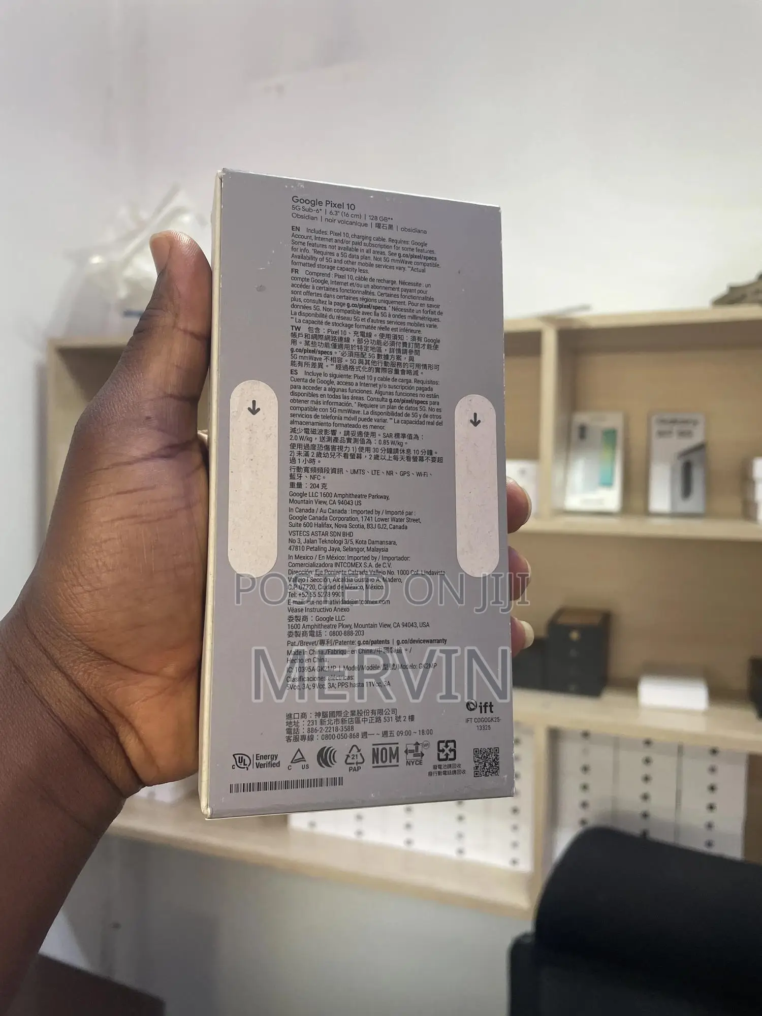 New Google Pixel 10 128 GB Black
