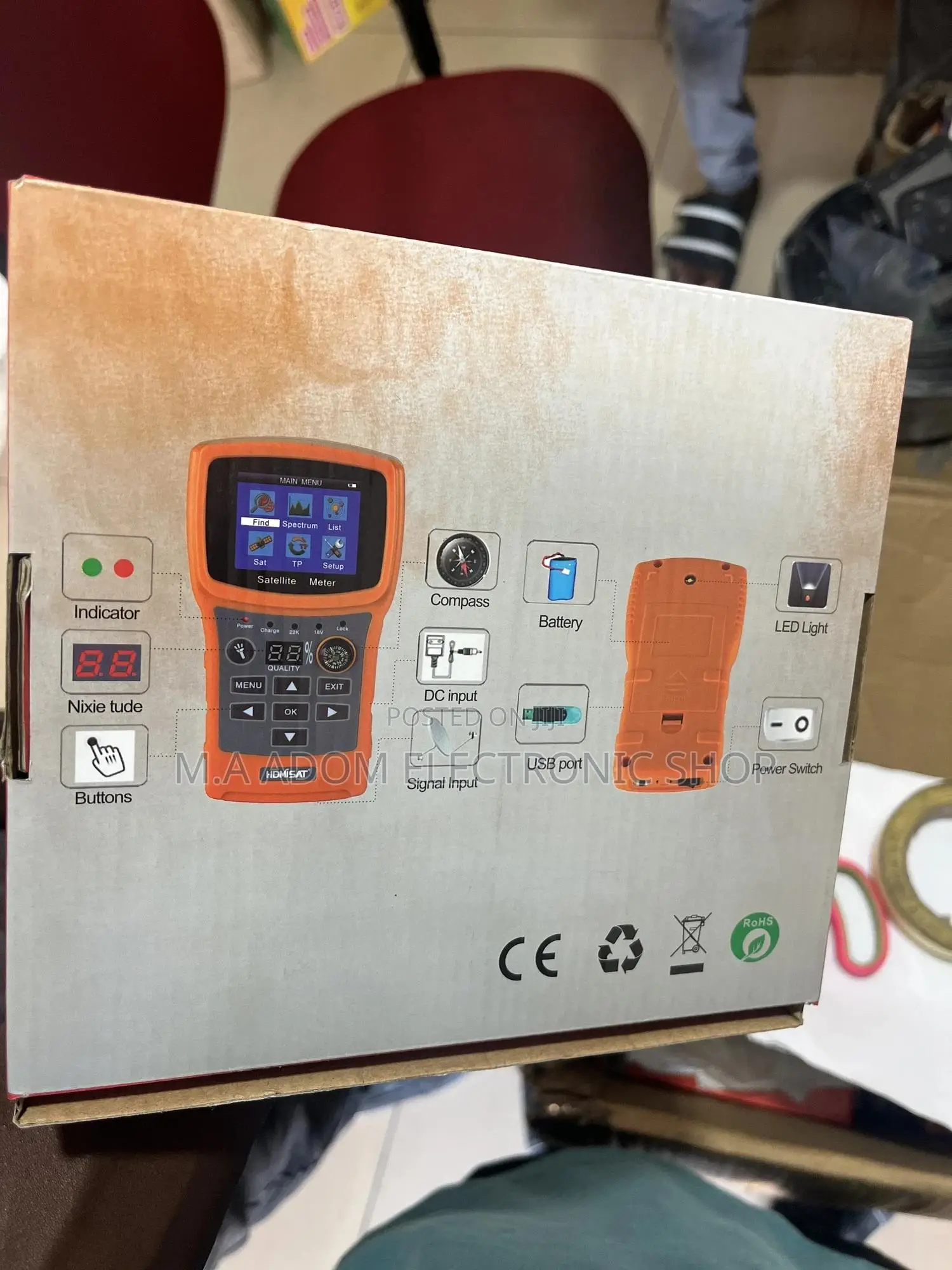It Comes With Inbuilt Led Light Satellite Founder