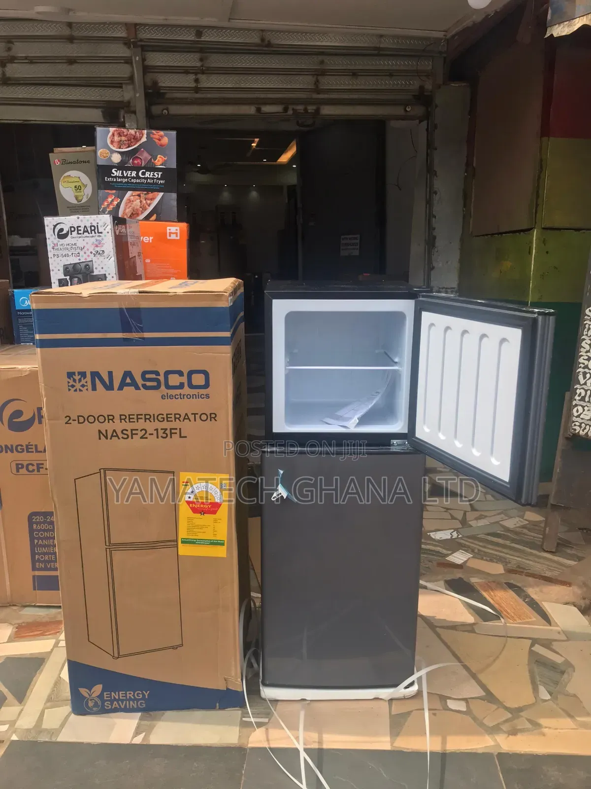 Energy Saving Nasco 112 Litre Refrigerator With Top Freezer