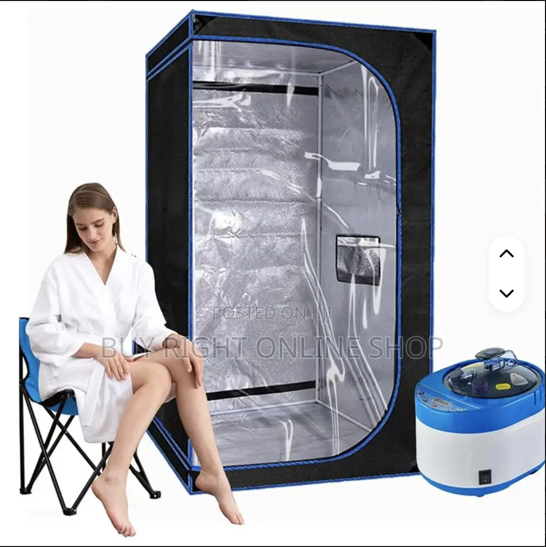 Portable Sauna Tent For Full Body Steam Bath(Slimming)- Black