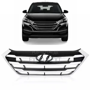 Front Bumper Cover Upper Grille For Hyundai Tucson 2016-2018