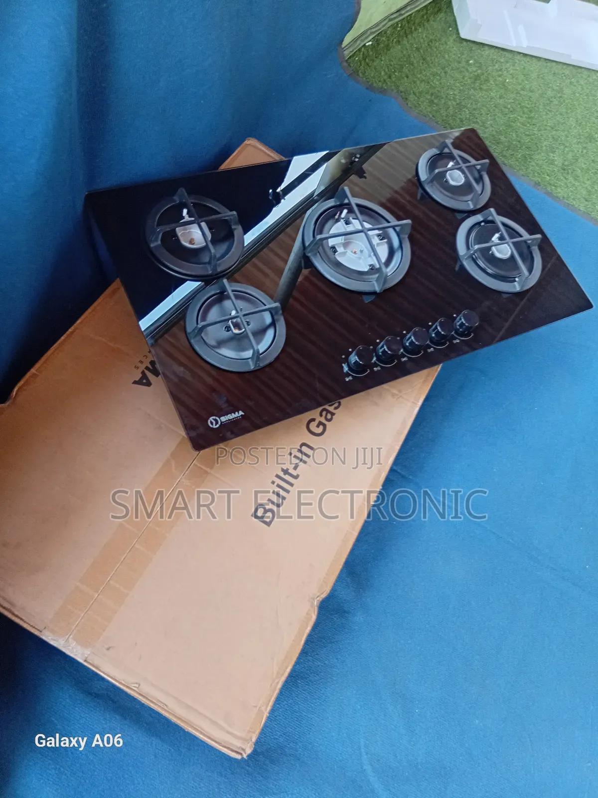 Sigma Stainless Steel Built-in Gas Hob – Powerful Elegant