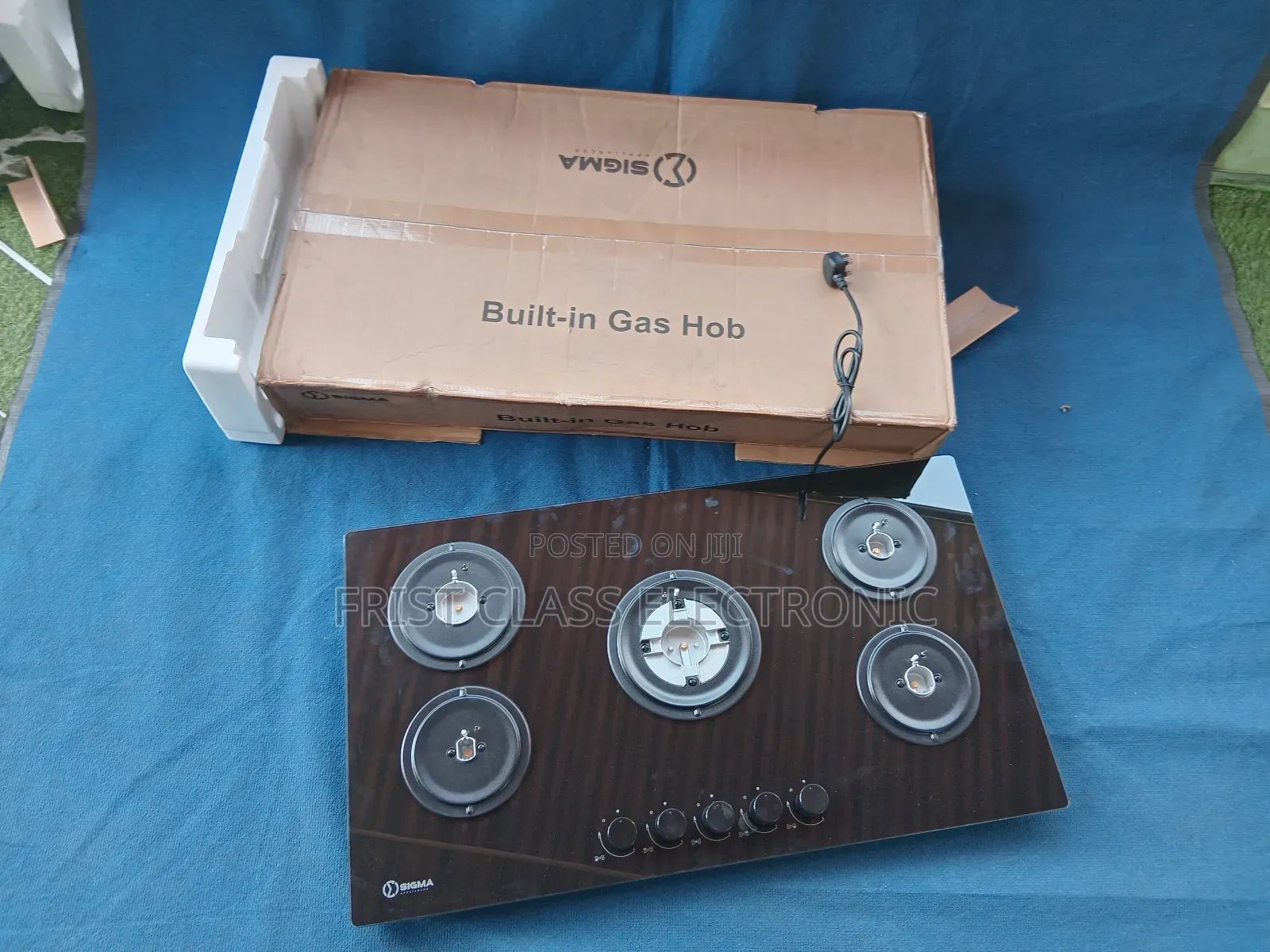 Sigma Elegant Built-in Gas Hob for Smart Kitchens