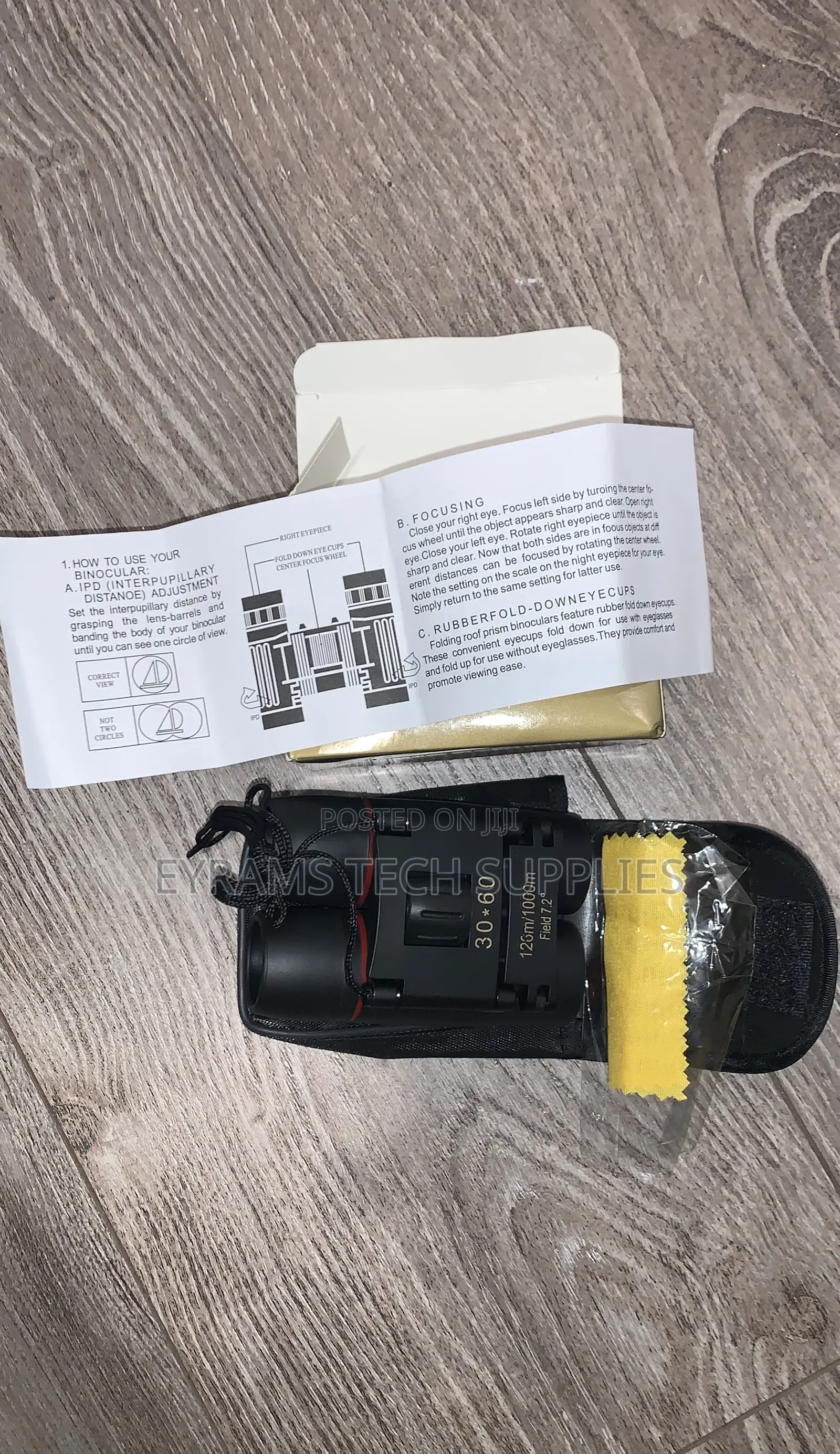 30 X 60 Sakura Mini Binoculars Day Night Vision