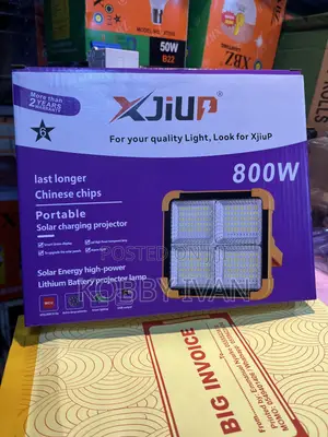 800w Portable Waterproof Solar Light