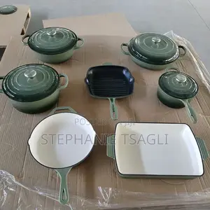 11set Cast Iron Saucepan