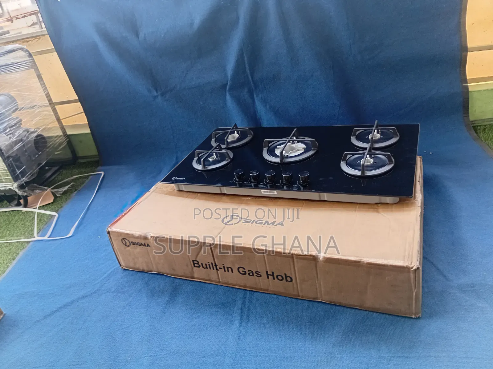Sigma Modern Built-in Gas Hob With Ergonomic Knobs