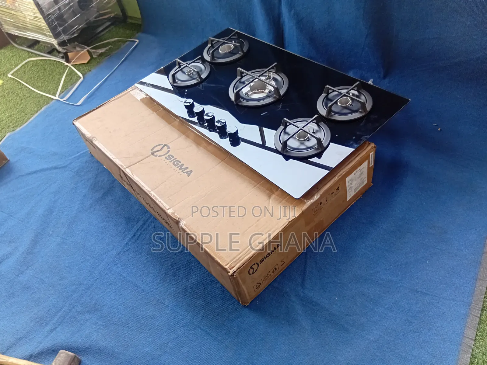 Sigma Heavy-Duty Built-in Gas Hob for Everyday Cooking