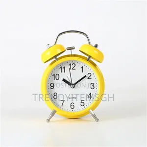 Metal Desk Bell Alarm Clock