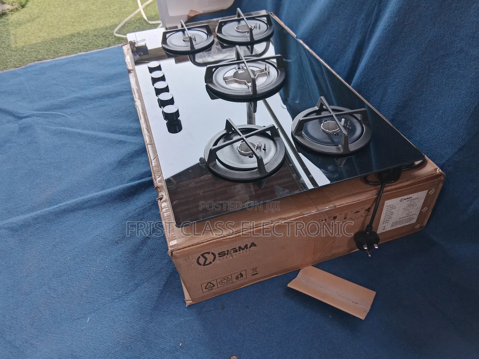 Sigma Built-in Gas Hob – Easy to Clean, Easy to Cook