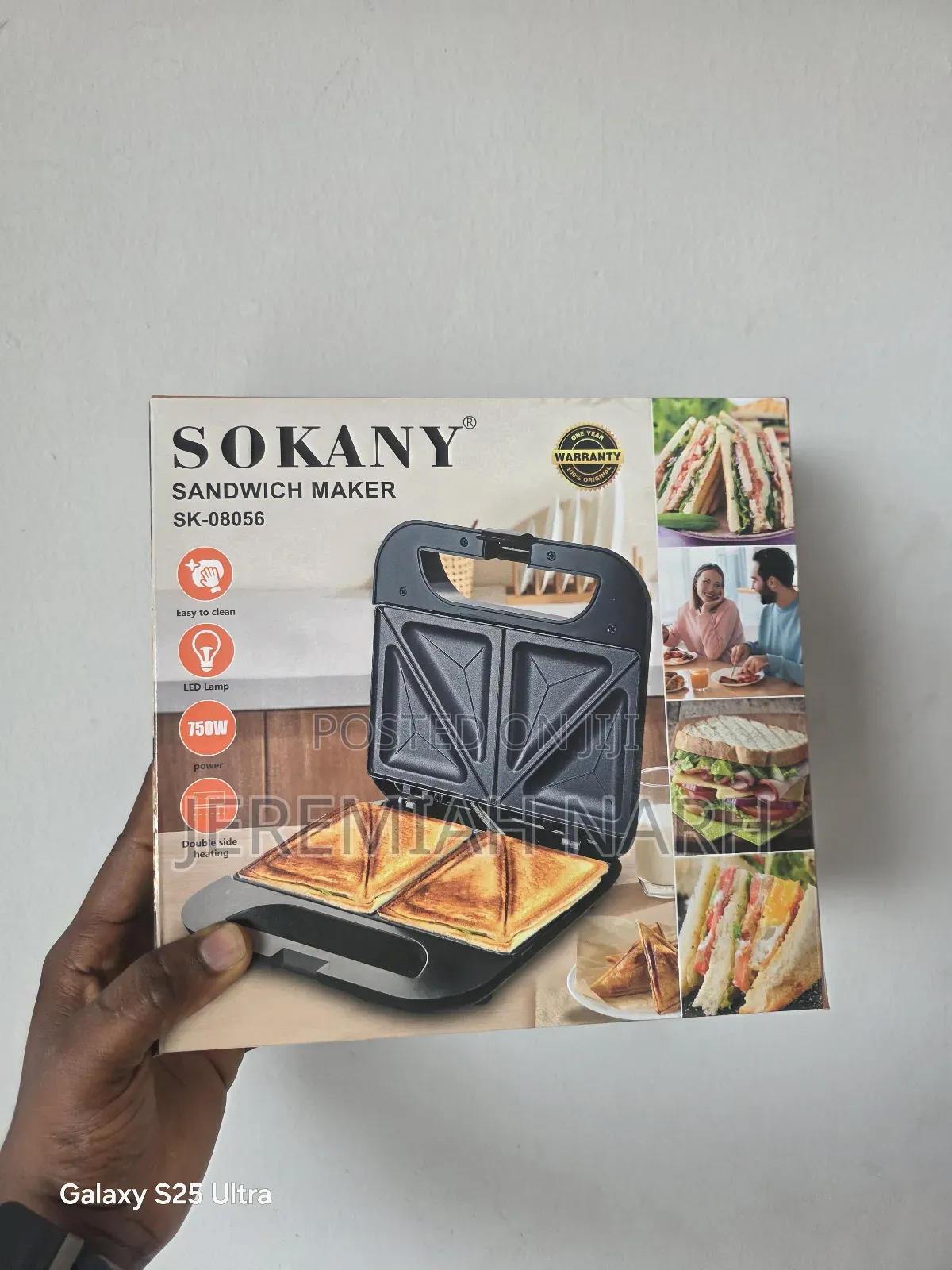 Original Sokany Sandwich Maker