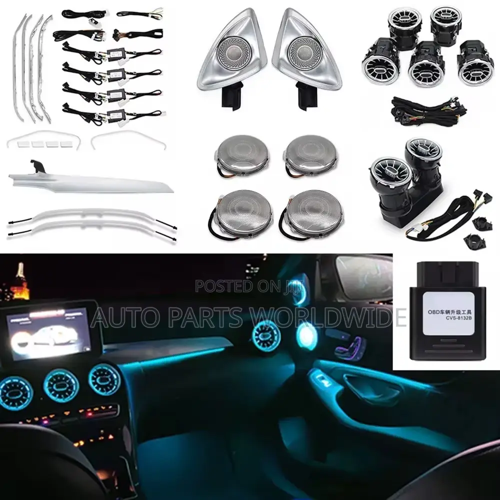 Mercedes Benz W205 Ambient Light Kits 2016-2021
