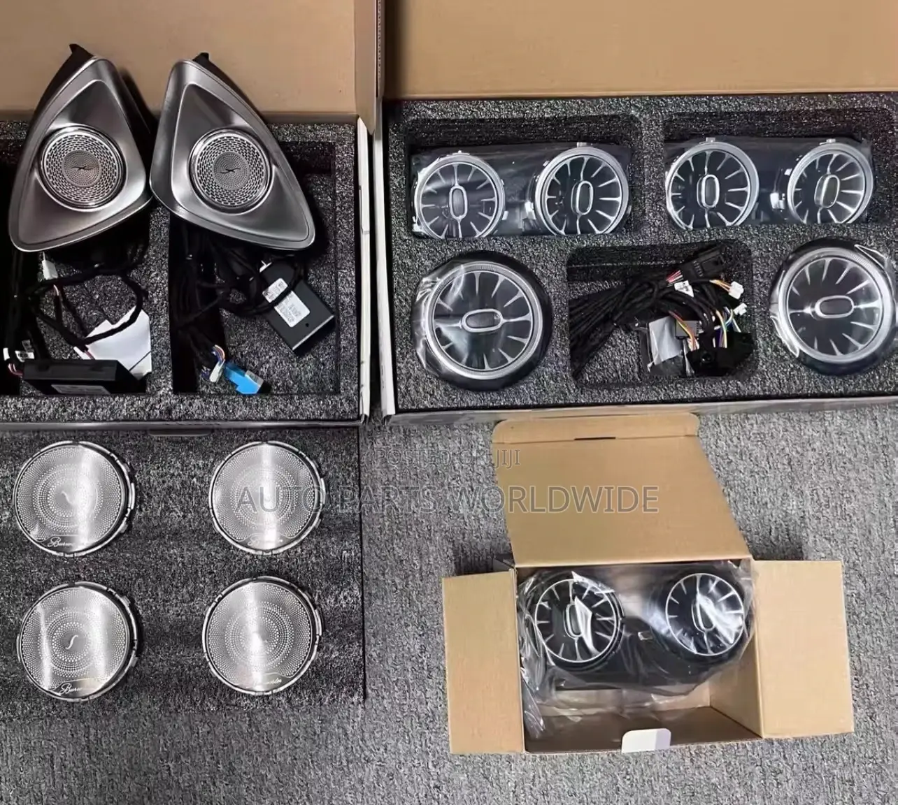 Mercedes Benz W205 Ambient Light Kits 2016-2021