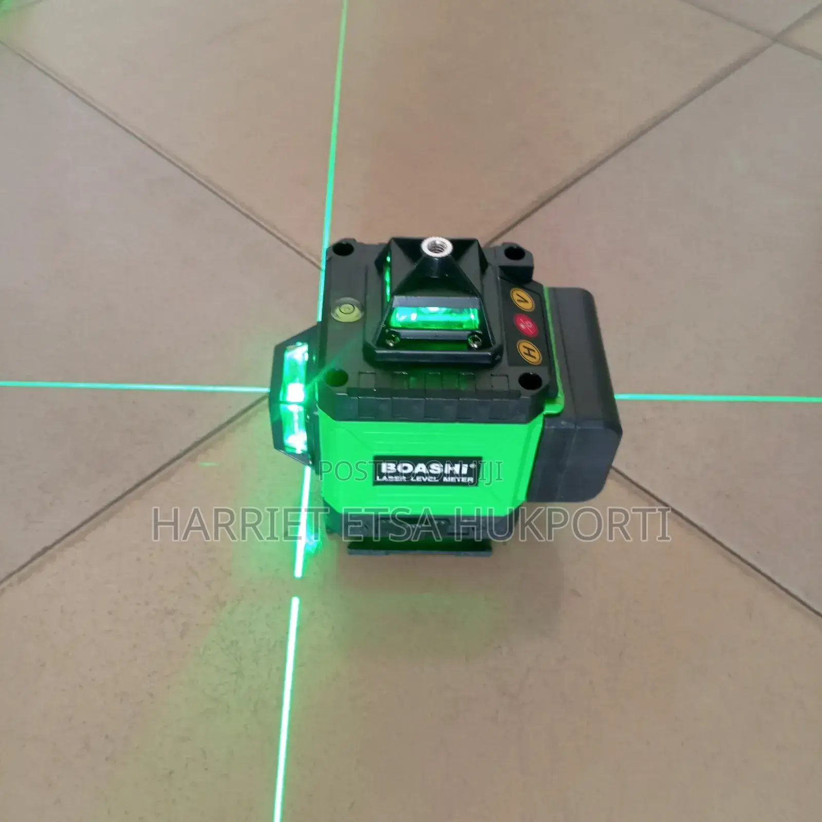 Brand New Boashi Laser Level From Italy,Two Batteries(Best Brand)