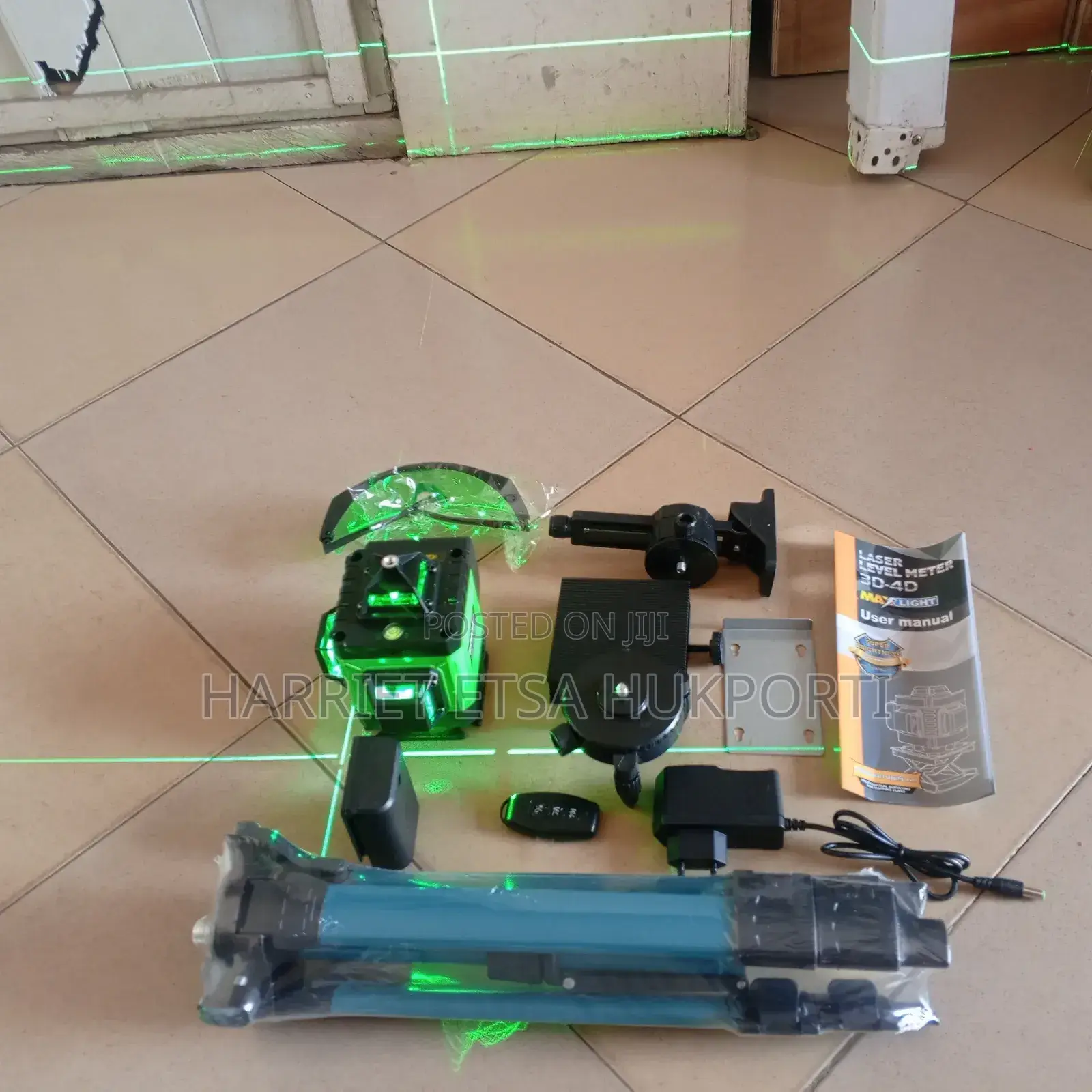 Brand New Boashi Laser Level From Italy,Two Batteries(Best Brand)