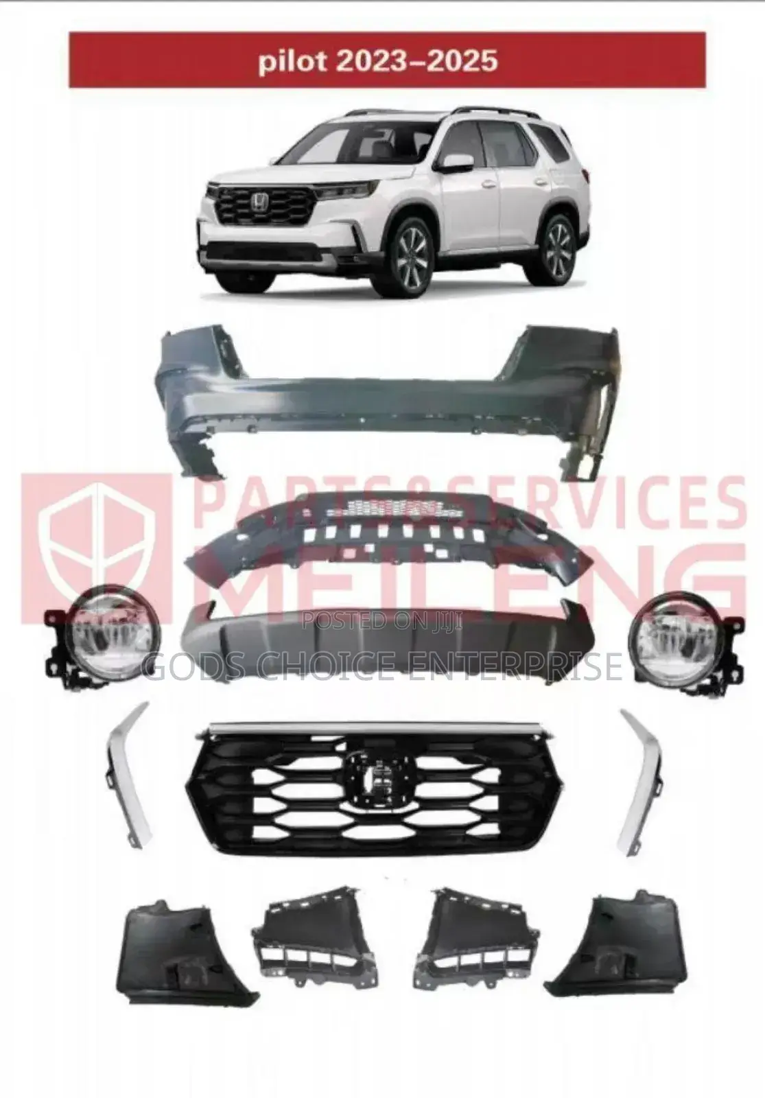 Complete Front Bumper CRV 2025