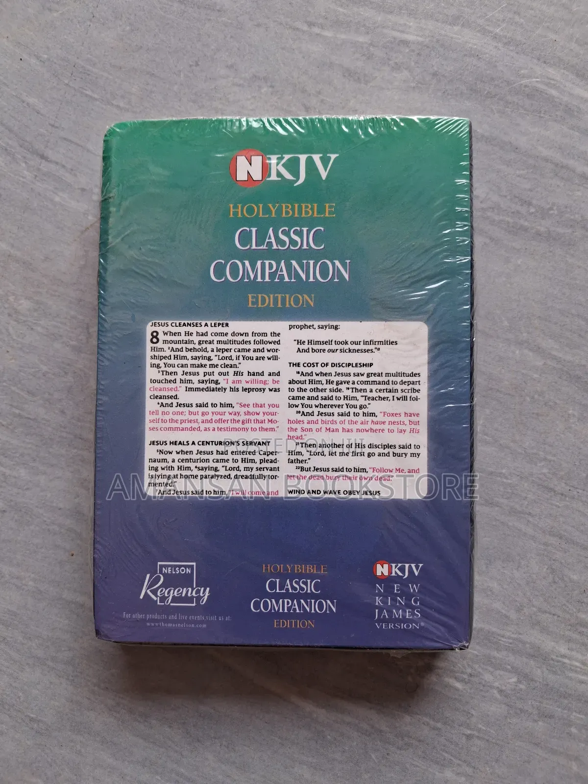 Holy Bible Classic Companion Edition:Nkjv (Soft Cover)