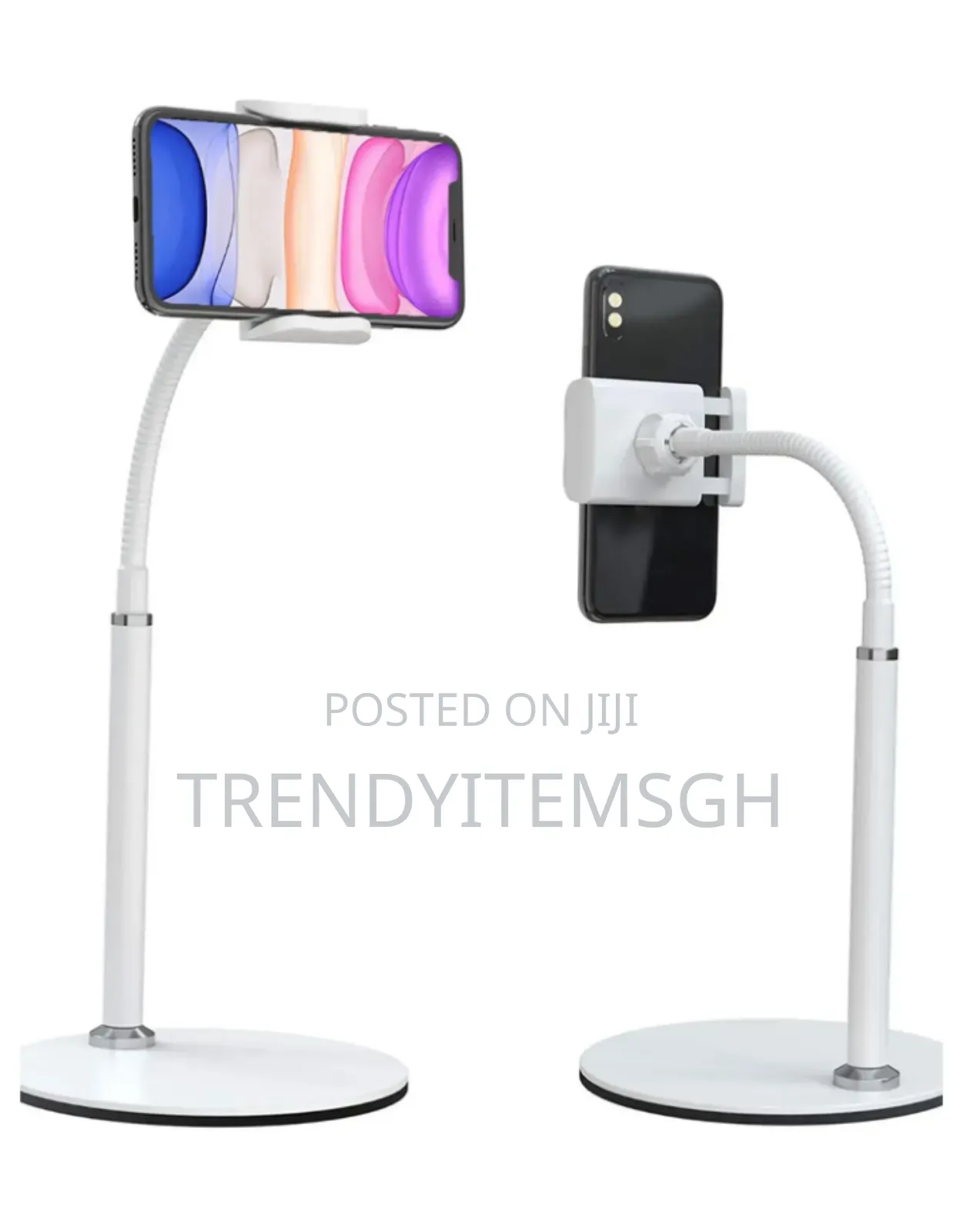 360-Degrees Rotating Flexible Gooseneck Universal Phone Holder Stand