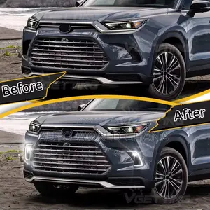 Toyota Highlander Grand 2024 2025 Led Fog Light Set With Covers