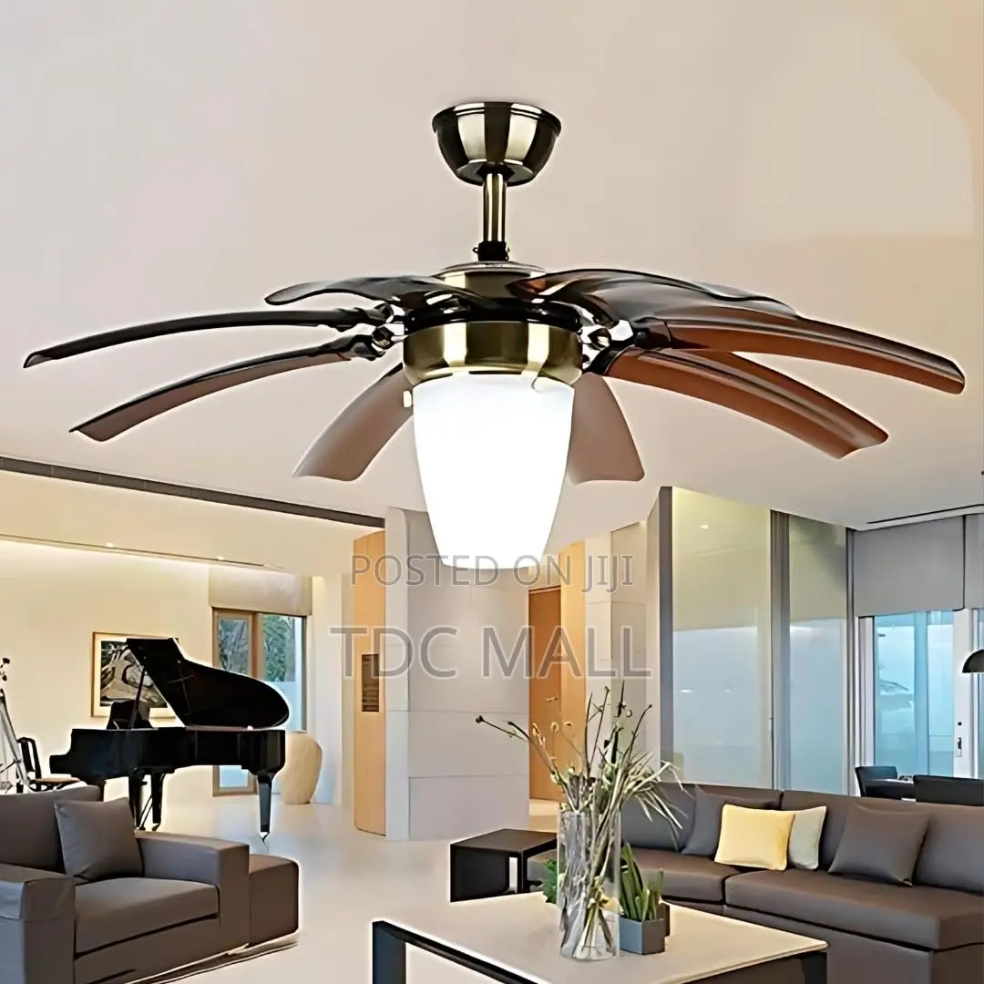 Luxury Fanlight With Remote - Automatic Wings Opens
