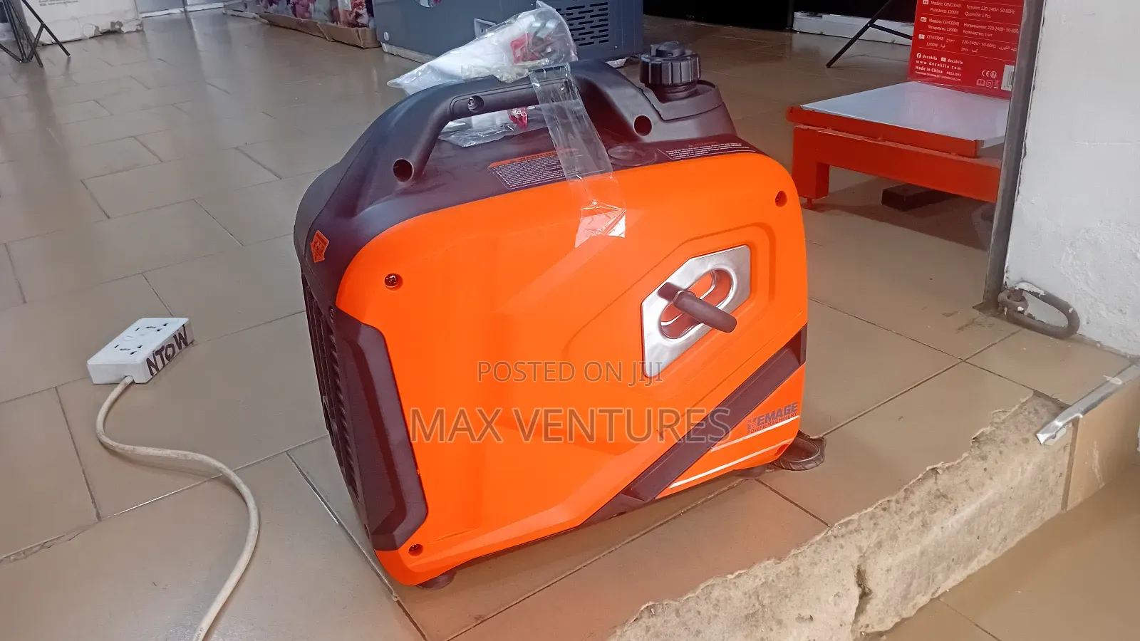 Kemage Power Machine 7.5hp Generator for Homes Businesses