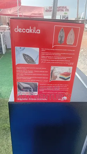 Heavy-Duty Decakila Steam Station Iron for Home Shop