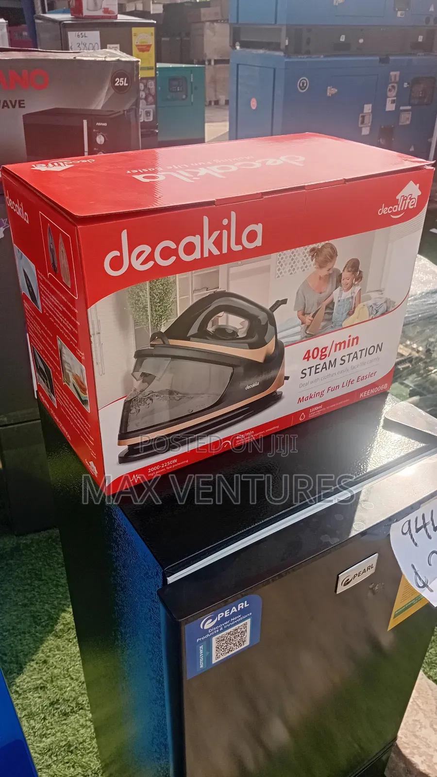 Decakila Steam Station Iron – Fast Heating Easy Use
