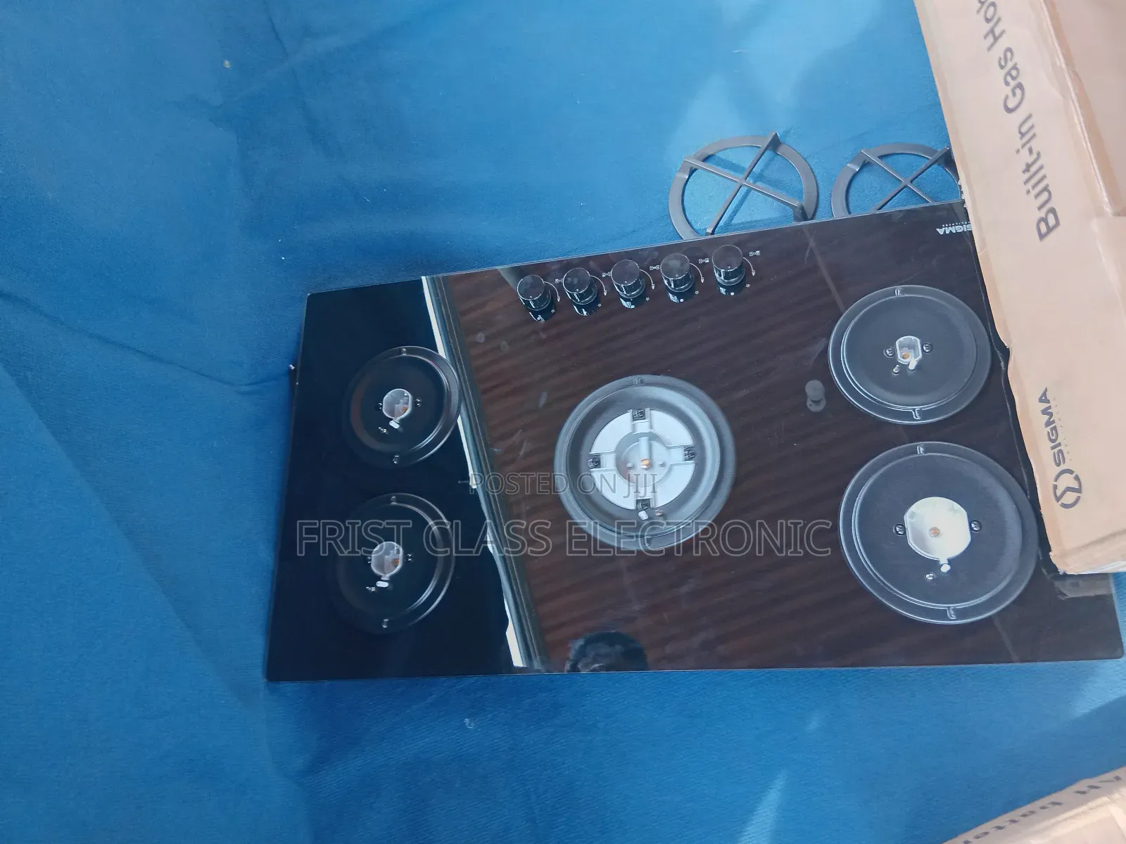 High-Efficiency Sigma Gas Hob With Precision Flame Control