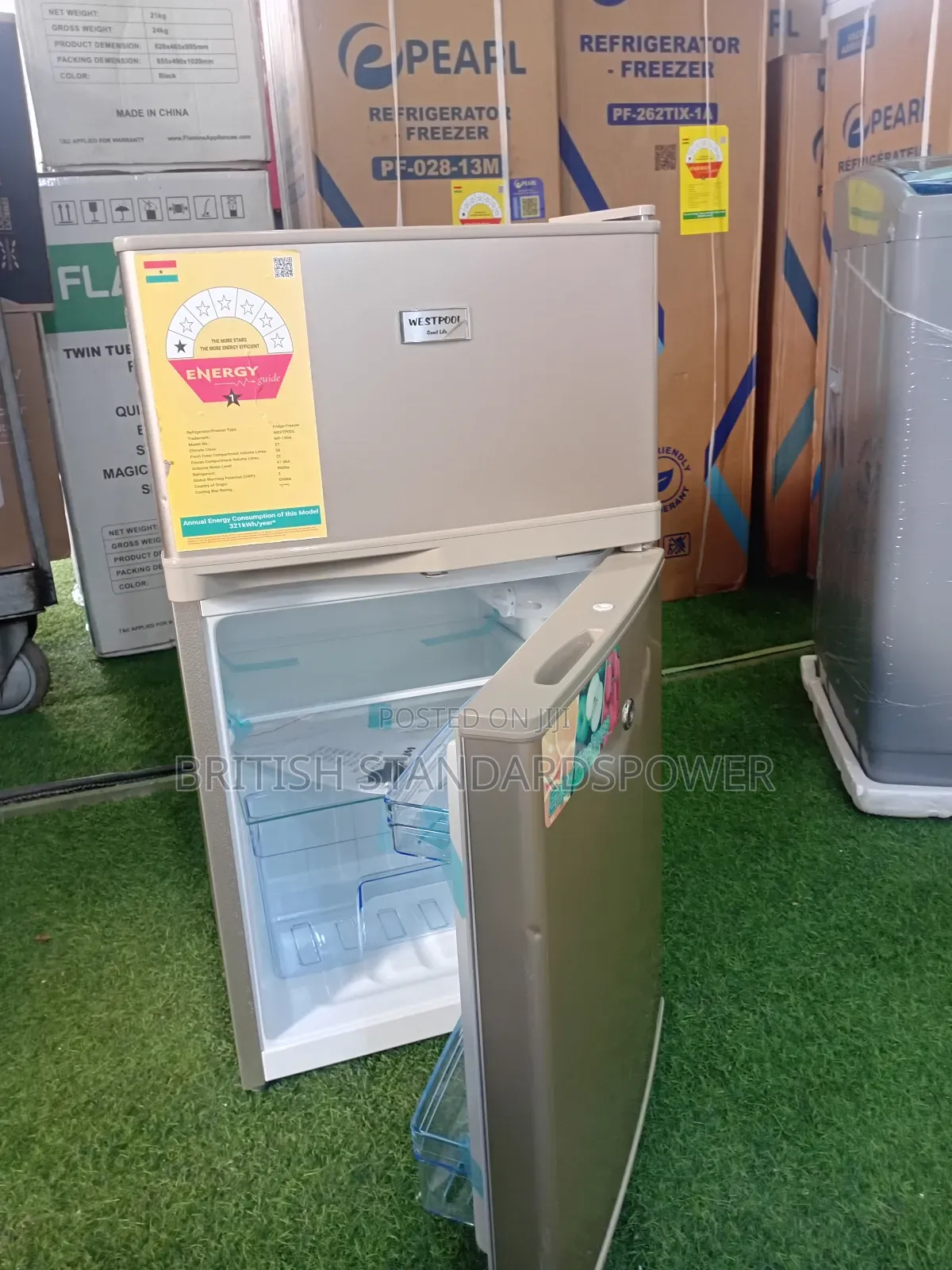 Westpool but Use Today 80l Westpool Table Top Double Door Fridge
