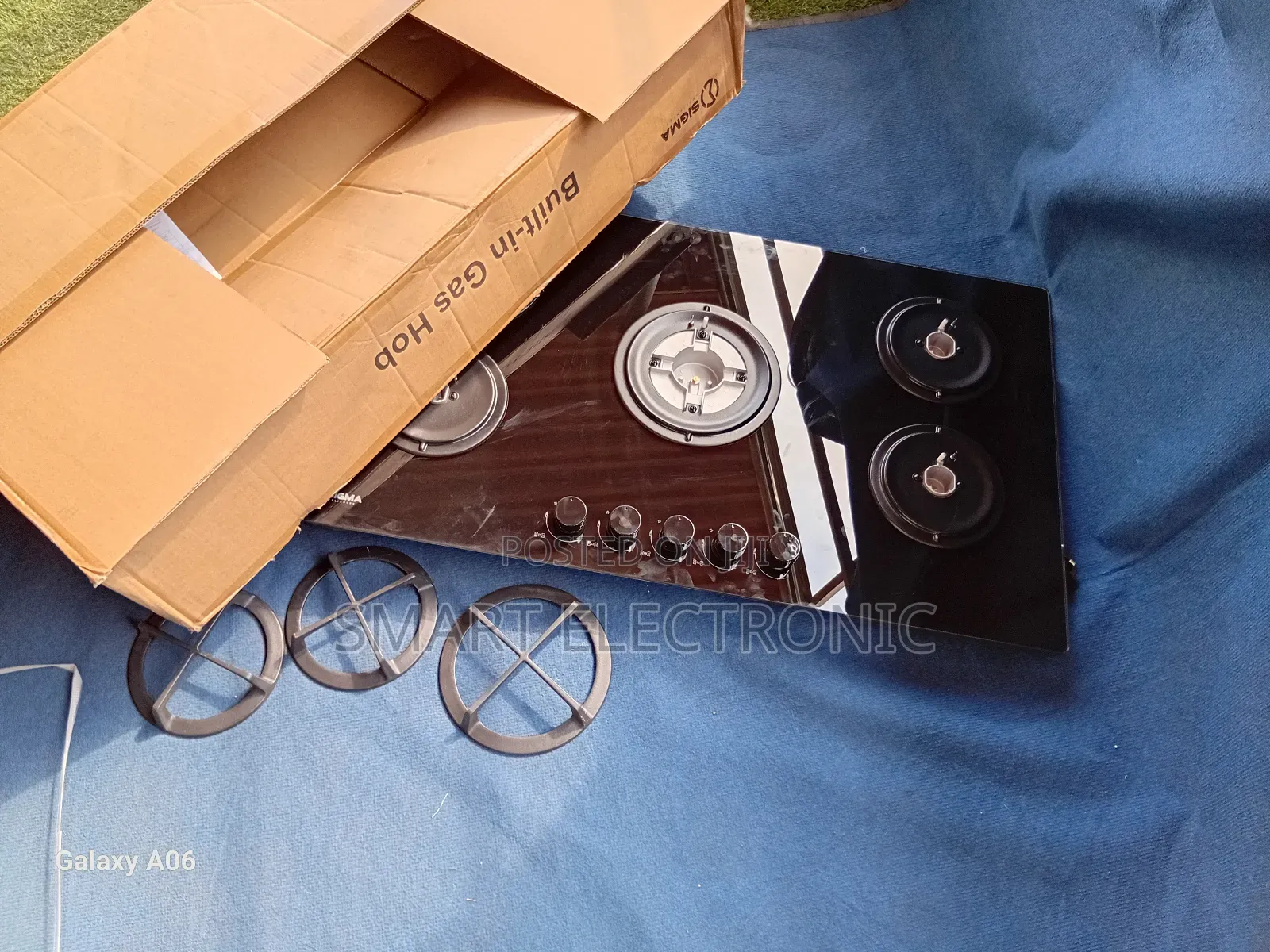 Sigma Gas Hob – Strong Flame, Sleek Design