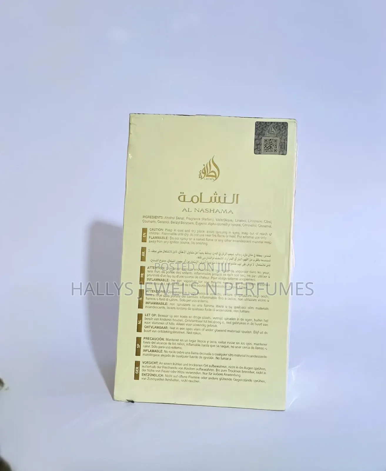 Al Nashama Perfume by Lattafa, 100ml, Unisex