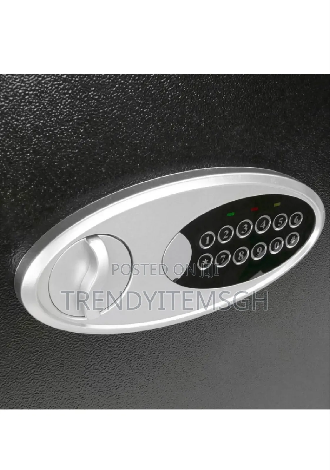 14.1kg Electronic Digital Pin Locking Safe Box With Override Key
