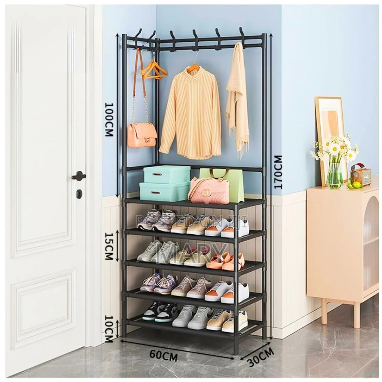 Clothes Hanger With Shoe Rack in Accra Metropolitan - Storage ...