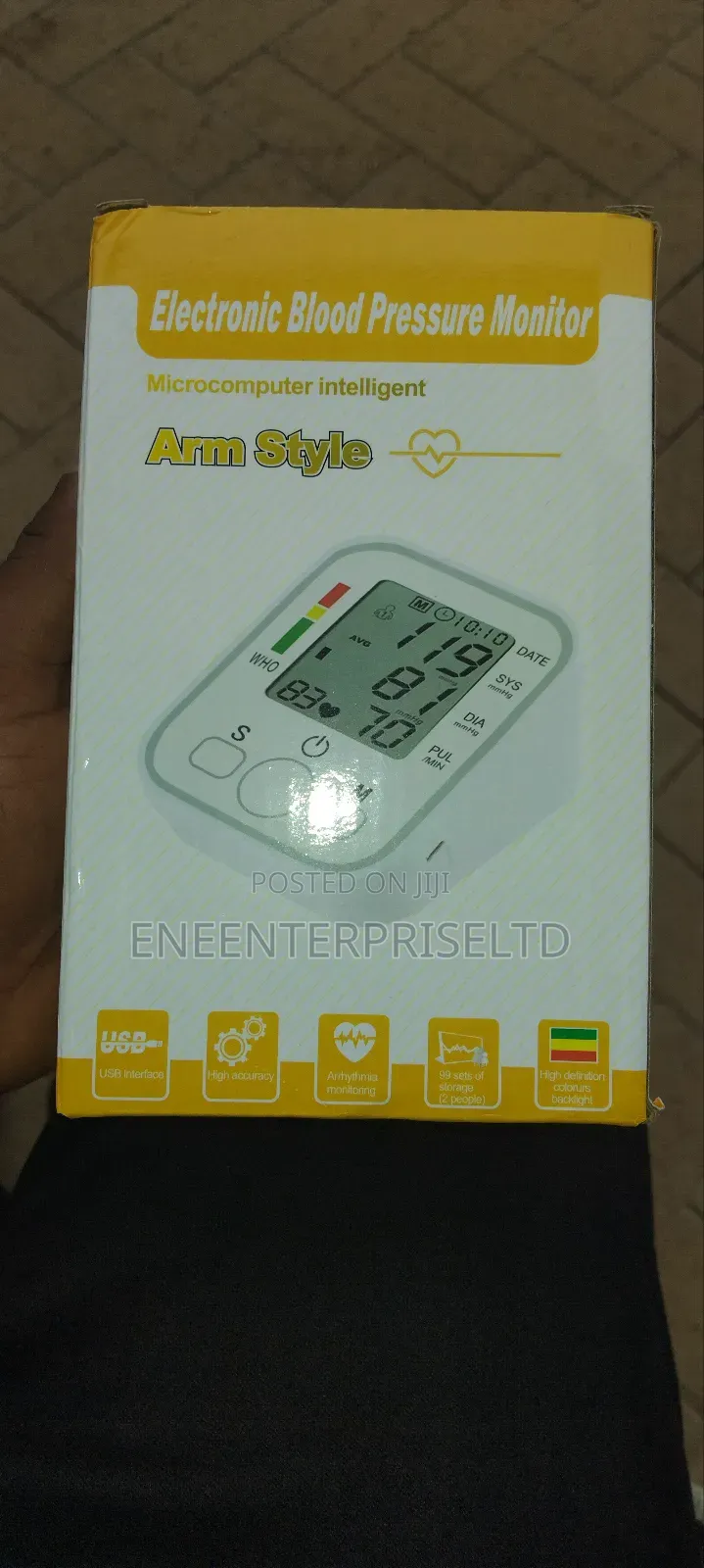 Electronic Blood Pressure Monitor