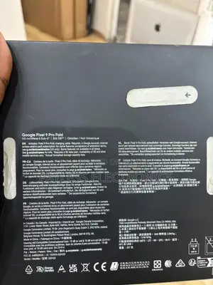 New Google Pixel 9 Pro Fold 256 GB Black