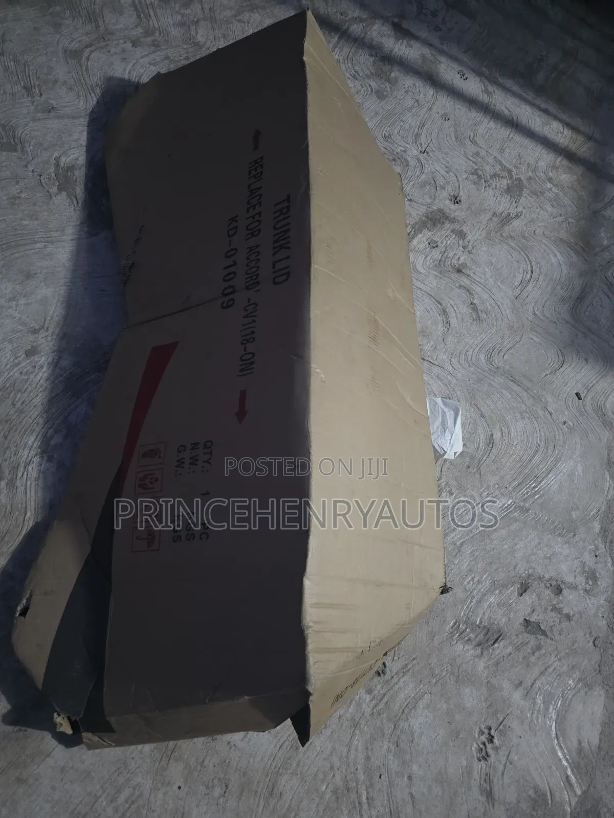 2018-2022 Honda Accord Trunk Lid or Boot