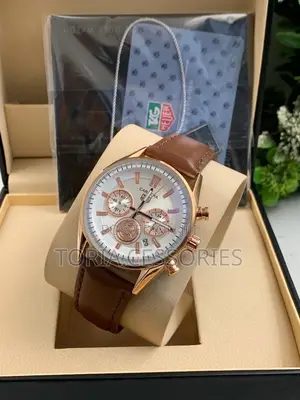 Tag Leather Watch