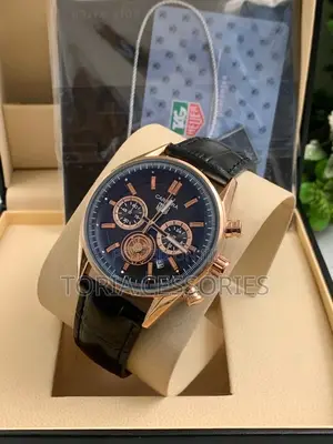 Tag Leather Watch