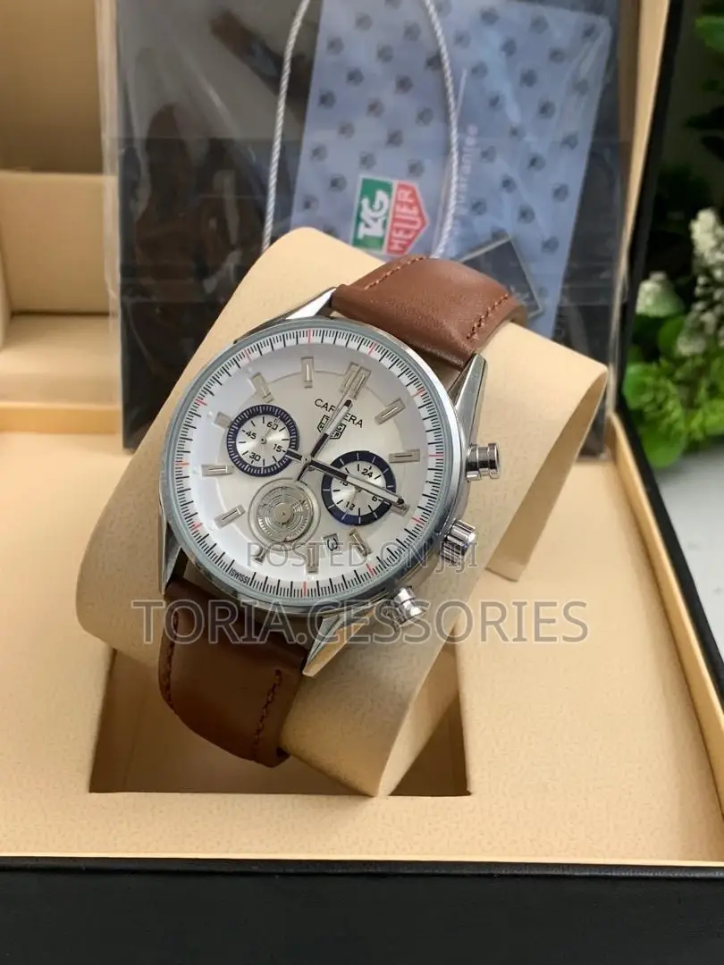 Tag Leather Watch