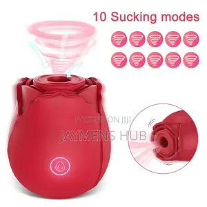 Rose Vibrating Sucking Sex Toy