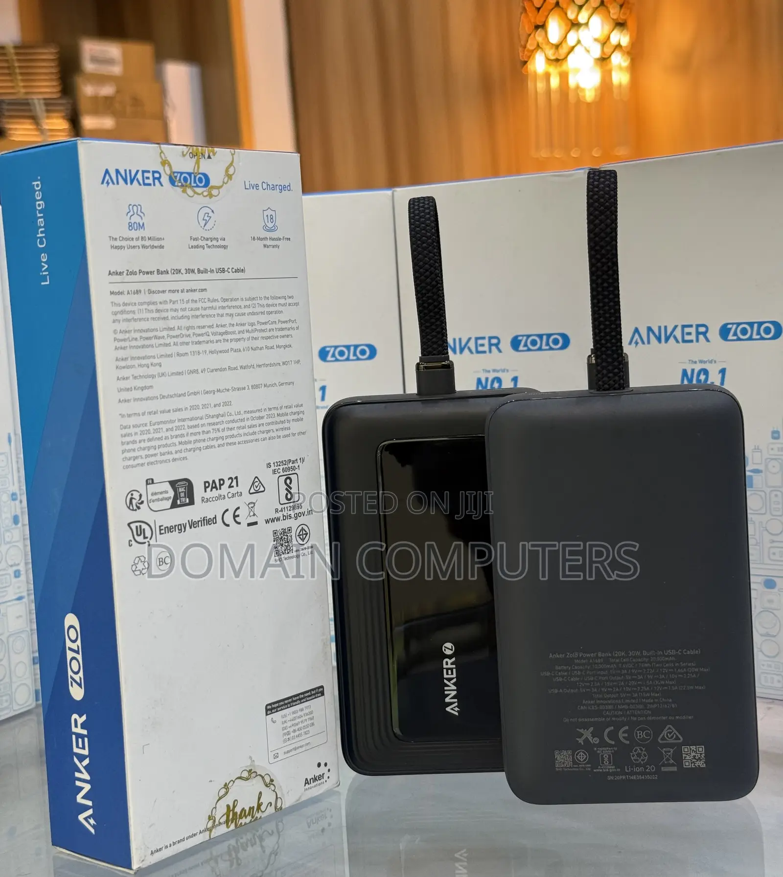 *Anker Zolo Power Bank A1689*