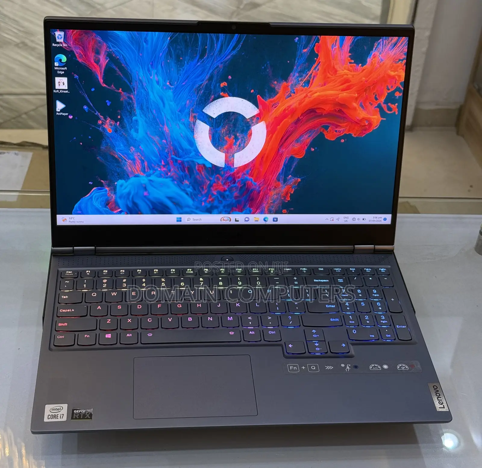 Laptop Lenovo Legion 5 16GB Intel Core I7 SSD 512GB