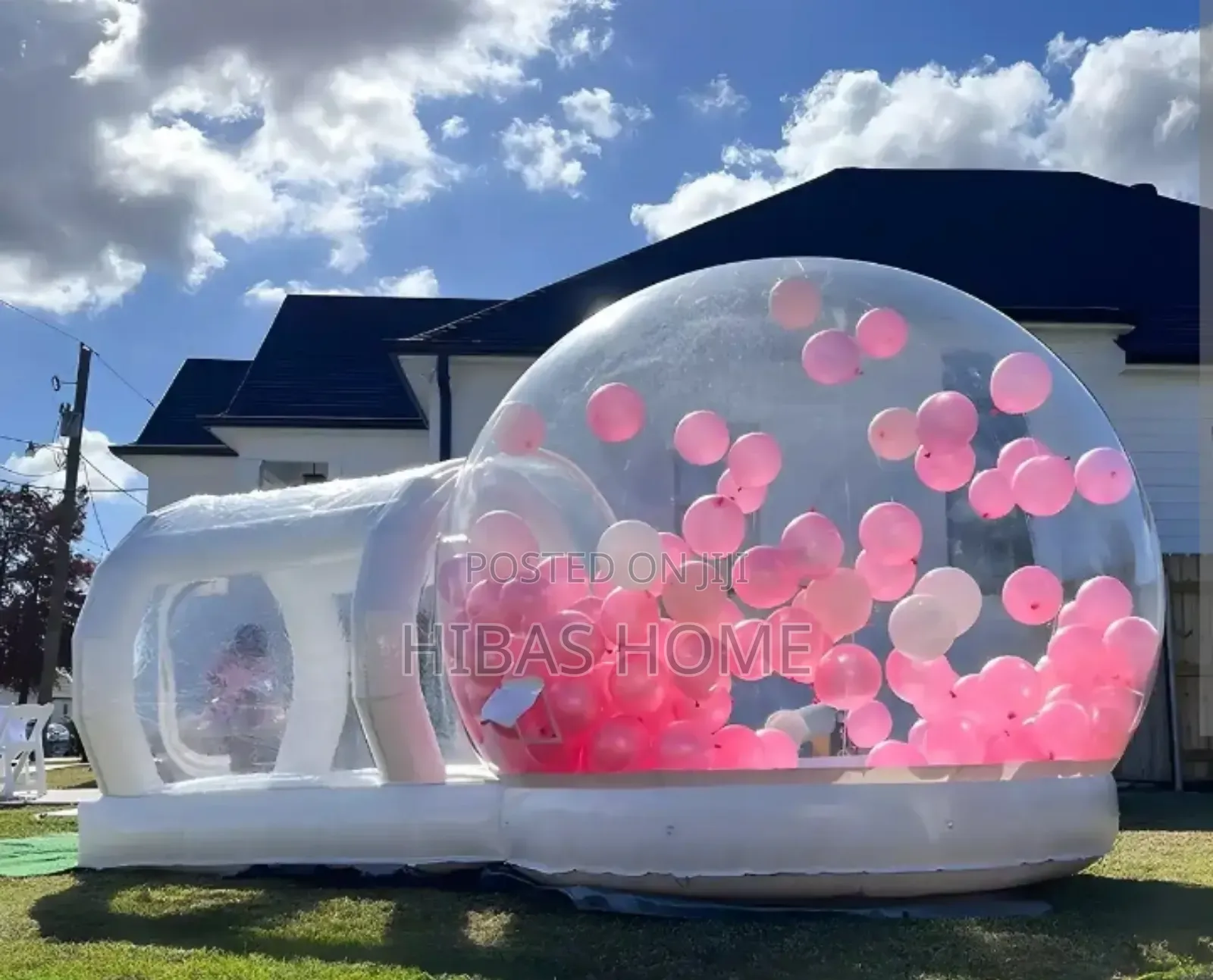 Big Inflatable Bubble House Bouncy Castle Blower Balloon House