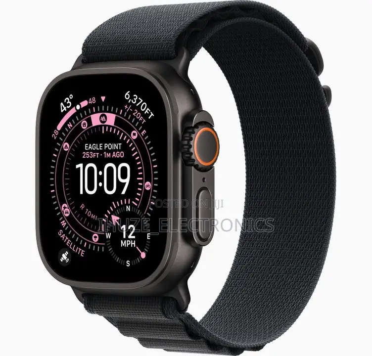 Apple Watch Ultra 3 49mm Black Titanium (Latest Edition)